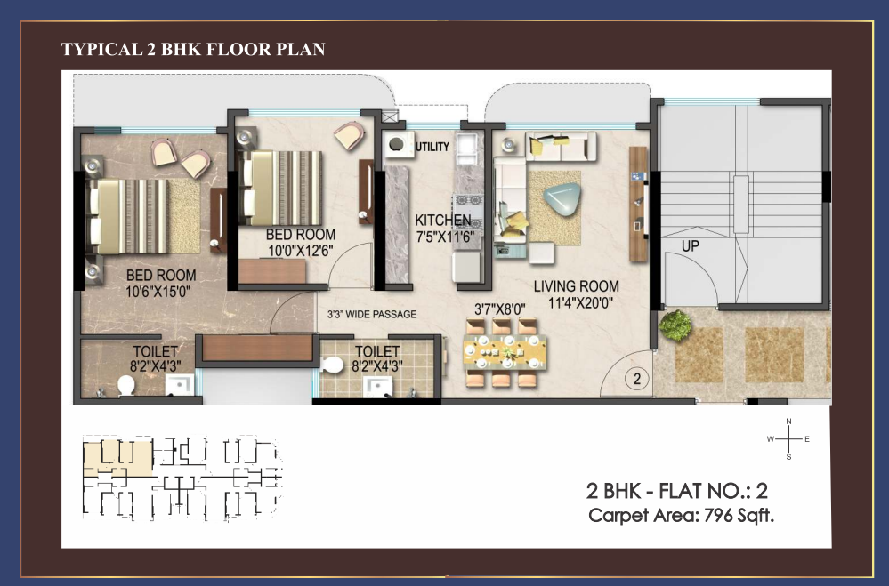 2 BHK Apartment for Sale in Phirozshah Mehta Road Mumbai