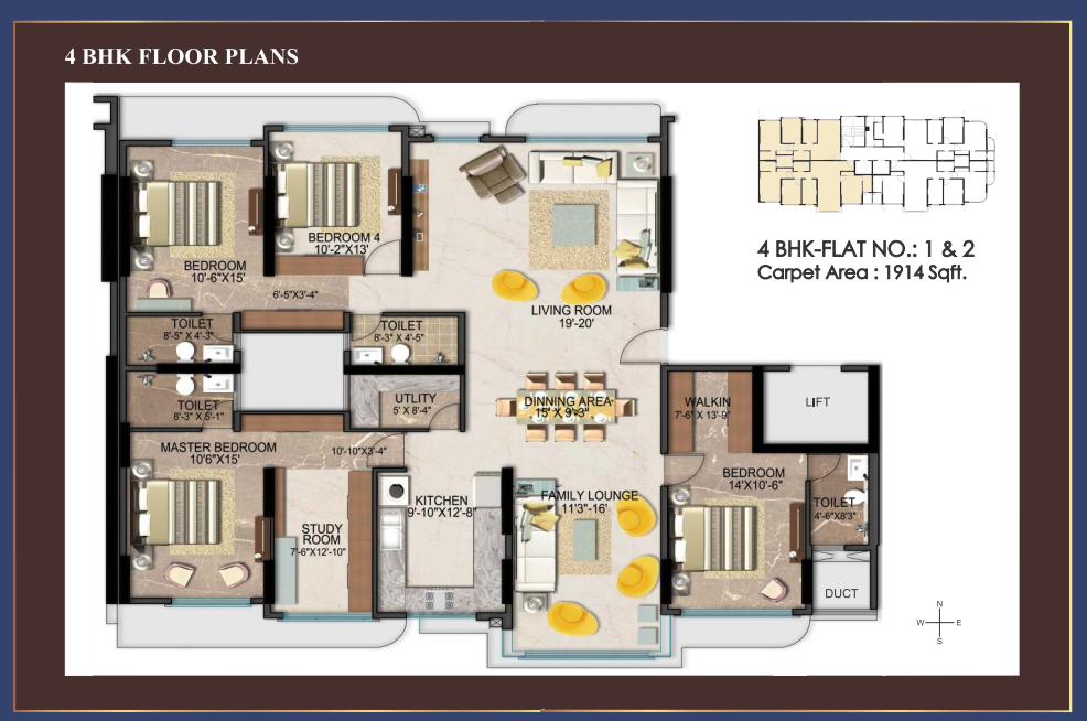 4 BHK Apartment for Sale in Phirozshah Mehta Road Mumbai