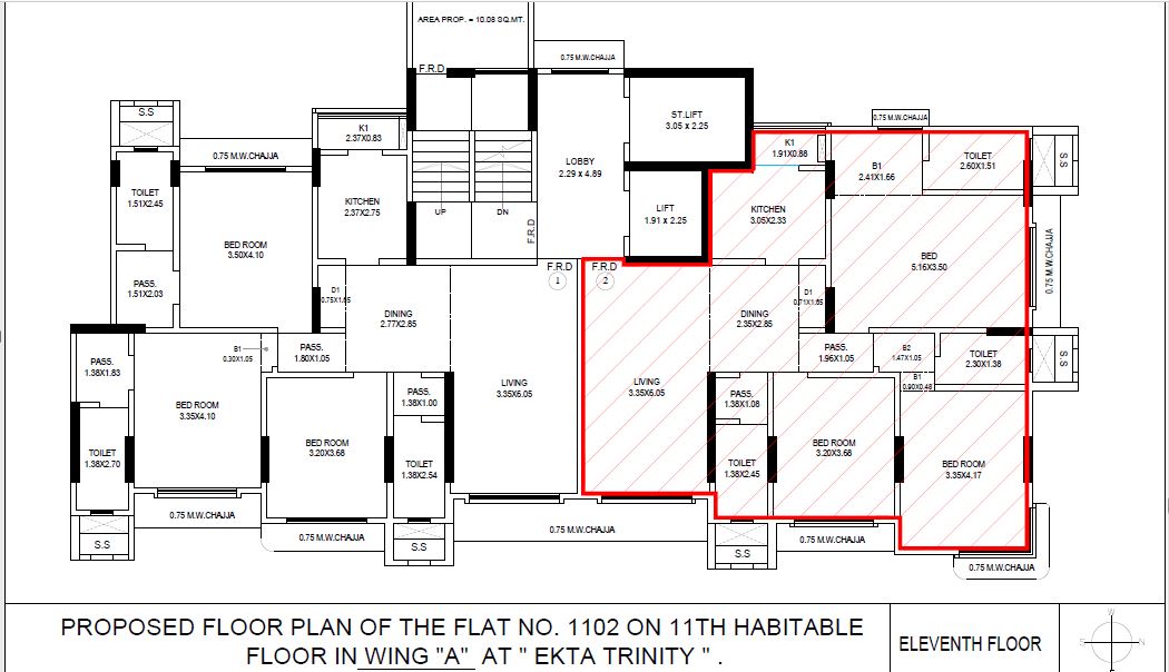 3 BHK Apartment for Sale in 2nd Hasnabad Lane Mumbai