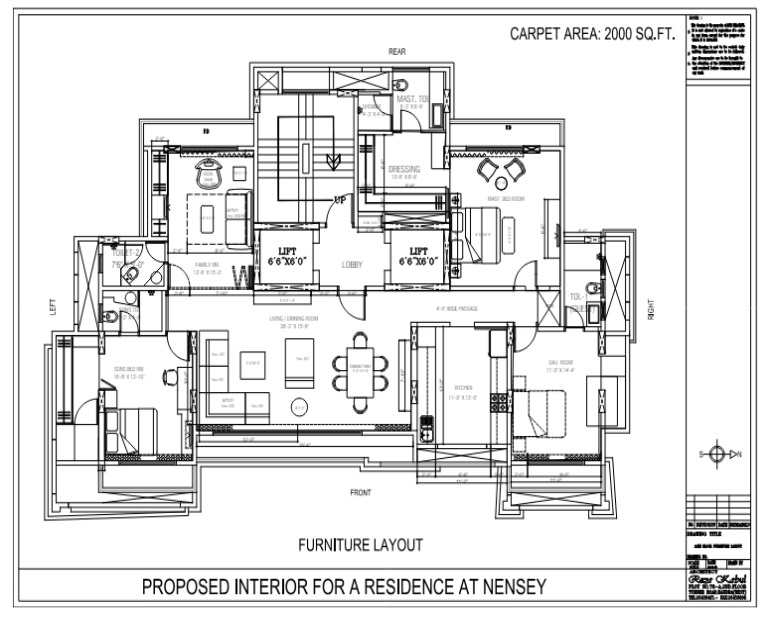 4 BHK Apartment for Rent in Almeida park Mumbai